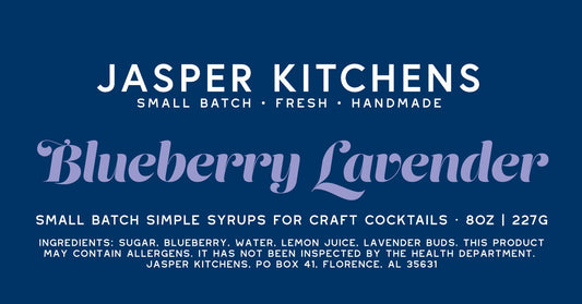 Blueberry Lavender Syrup