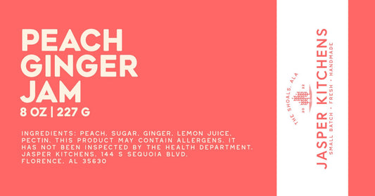 Peach Ginger Jam