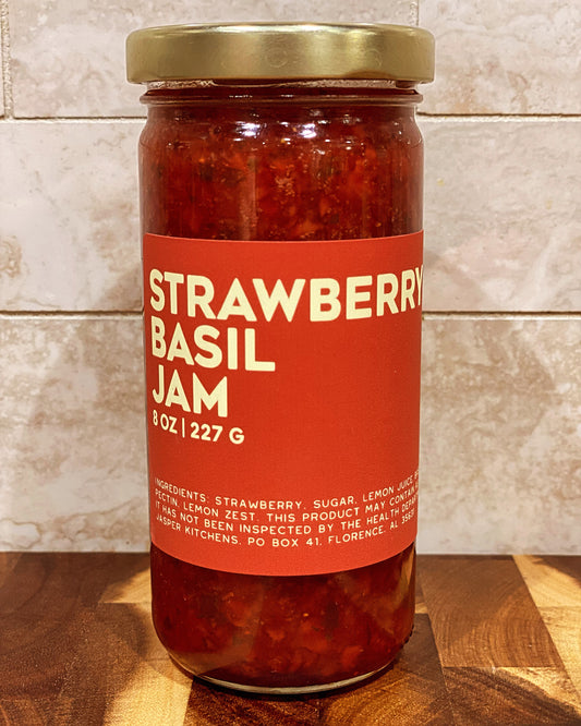 Strawberry Basil Jam